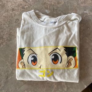 Hypland X Hunter X Hunter Gon Eyes T Shirt Cream